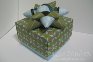 Origami Box & Paper Bow